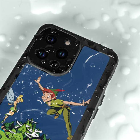 Disney Peter Pan and Tinker Bell in Neverland iPhone 14 Pro Max Waterproof Case
