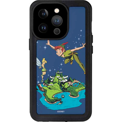 Disney Peter Pan and Tinker Bell in Neverland iPhone 14 Pro Waterproof Case