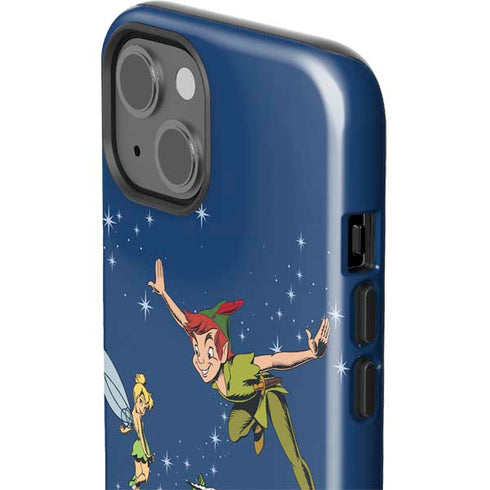 Disney Peter Pan and Tinker Bell in Neverland iPhone 15 Impact Case
