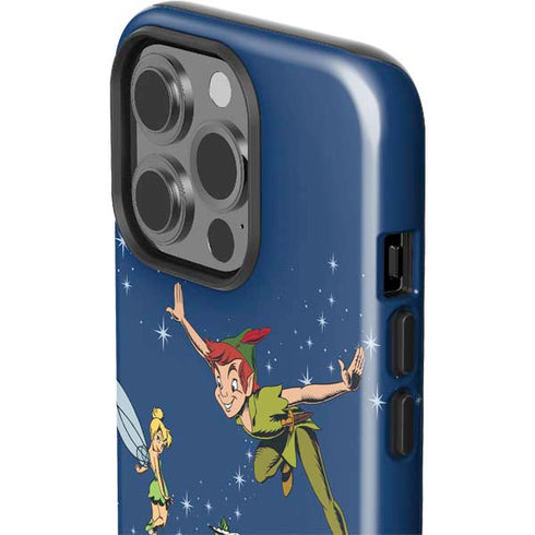 Disney Peter Pan and Tinker Bell in Neverland iPhone 15 Pro Impact Case