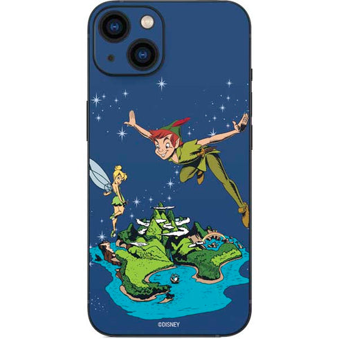 Disney Peter Pan and Tinker Bell in Neverland iPhone 15 Skin