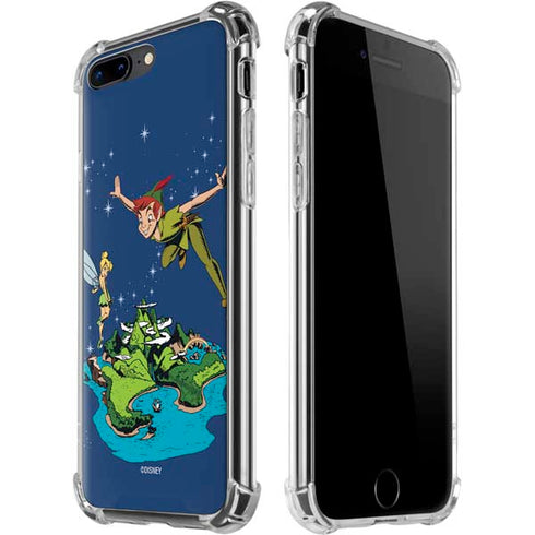 Disney Peter Pan and Tinker Bell in Neverland iPhone 7/8 Plus Clear Case