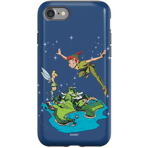 Disney Peter Pan and Tinker Bell in Neverland iPhone SE (2nd & 3rd Gen) Pro Case
