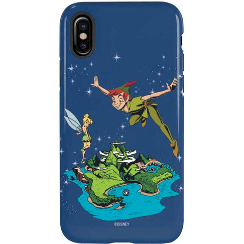 Disney Peter Pan and Tinker Bell in Neverland iPhone X Pro Case