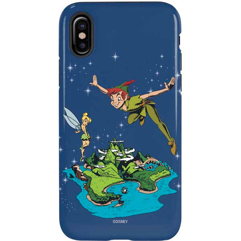 Disney Peter Pan and Tinker Bell in Neverland iPhone XS Pro Case