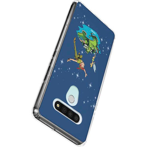 Disney Peter Pan and Tinker Bell in Neverland LG Stylo 6 Clear Case