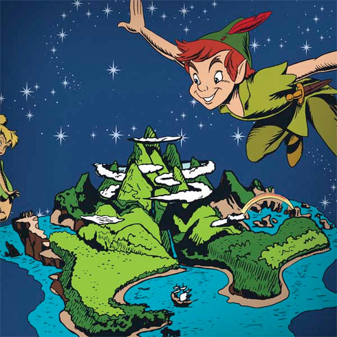 Disney Peter Pan and Tinker Bell in Neverland Apple MacBook Pro 15-inch Skin