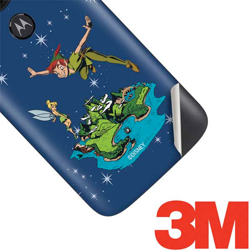 Disney Peter Pan and Tinker Bell in Neverland Moto E5 Play Skin