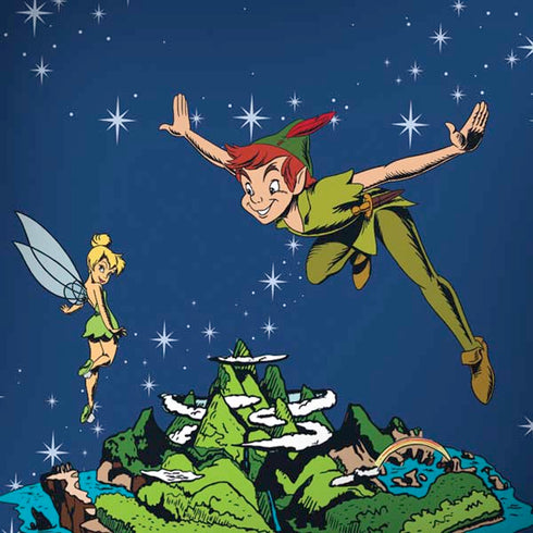 Disney Peter Pan and Tinker Bell in Neverland Moto G6 Skin