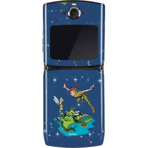 Disney Peter Pan and Tinker Bell in Neverland Motorola RAZR Skin