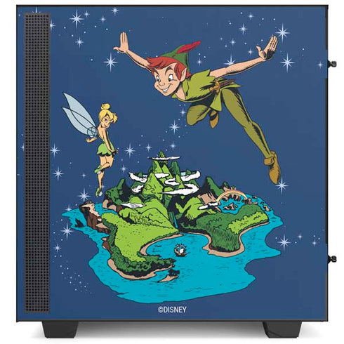 Disney Peter Pan and Tinker Bell in Neverland NZXT H510 Compact ATX Mid-Tower Case Skin
