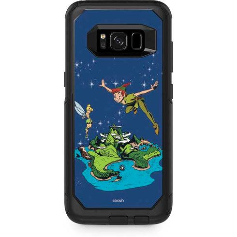 Disney Peter Pan and Tinker Bell in Neverland Otterbox Commuter Galaxy Skin