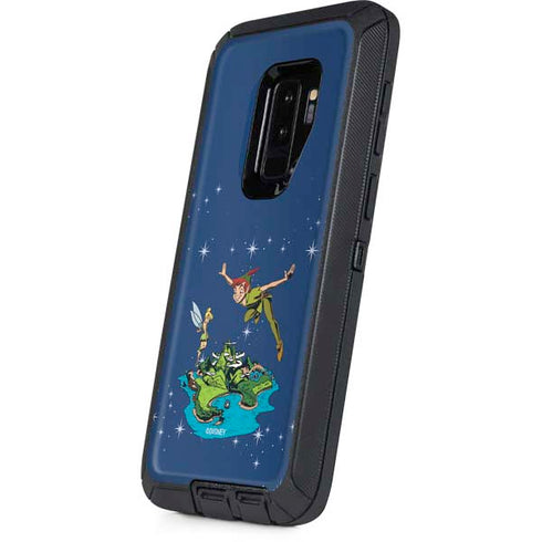 Disney Peter Pan and Tinker Bell in Neverland Otterbox Defender Galaxy Skin