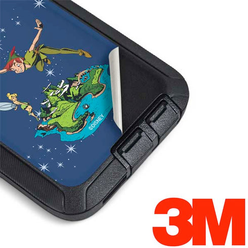 Disney Peter Pan and Tinker Bell in Neverland Otterbox Defender Galaxy Skin