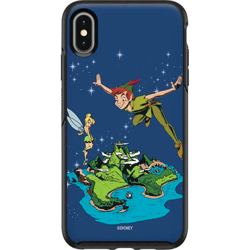 Disney Peter Pan and Tinker Bell in Neverland Otterbox Symmetry iPhone Skin