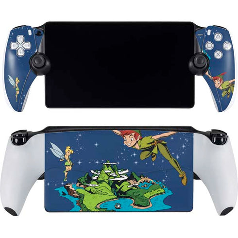 Disney Peter Pan and Tinker Bell in Neverland PlayStation Portal Remote Player Skin