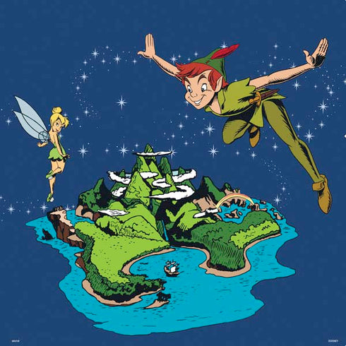 Disney Peter Pan and Tinker Bell in Neverland PS4 Slim Skin