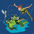 Disney Peter Pan and Tinker Bell in Neverland PS4 Slim Skin