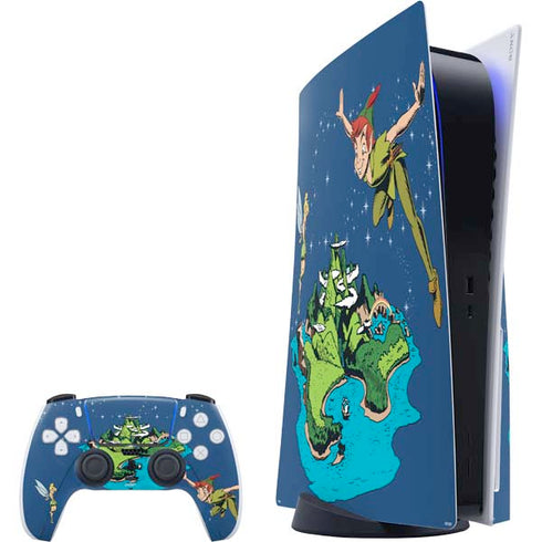 Disney Peter Pan and Tinker Bell in Neverland PS5 Bundle Skin