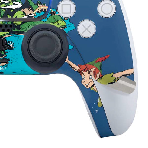 Disney Peter Pan and Tinker Bell in Neverland PS5 Controller Skin