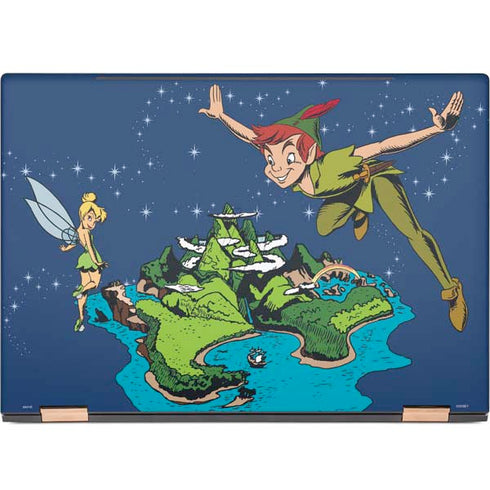 Disney Peter Pan and Tinker Bell in Neverland HP Spectre Skin