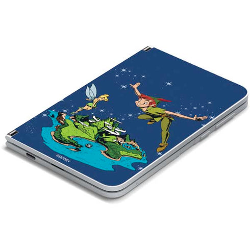 Disney Peter Pan and Tinker Bell in Neverland Surface Duo Skin