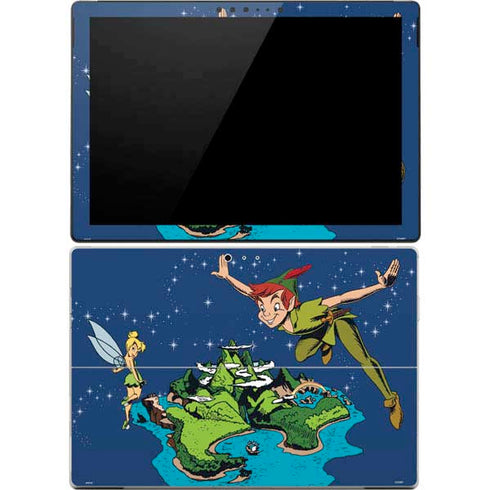 Disney Peter Pan and Tinker Bell in Neverland Surface Pro 4 Skin