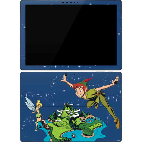 Disney Peter Pan and Tinker Bell in Neverland Surface Pro 7 Skin