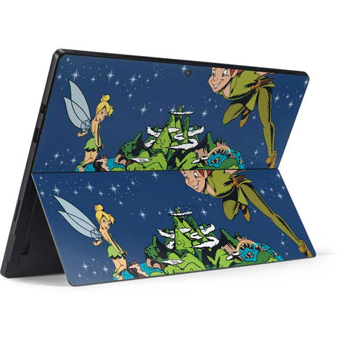 Disney Peter Pan and Tinker Bell in Neverland Surface Pro 7 Skin