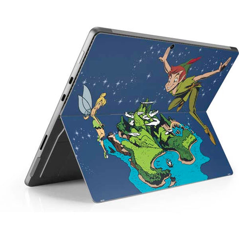 Disney Peter Pan and Tinker Bell in Neverland Surface Pro 9 Skin