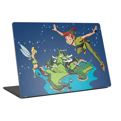 Disney Peter Pan and Tinker Bell in Neverland Universal Laptop 13in (10.6 x 7.6in) Skin