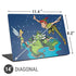 Disney Peter Pan and Tinker Bell in Neverland Universal Laptop 14in (11.4 x 8.2in) Skin