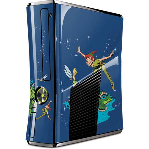 Disney Peter Pan and Tinker Bell in Neverland Xbox 360 Slim (2010) Skin