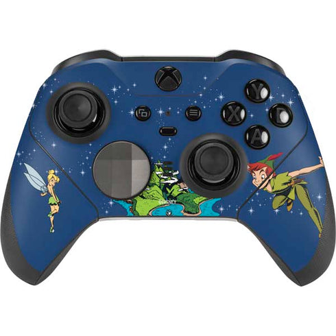 Disney Peter Pan and Tinker Bell in Neverland Xbox Elite Wireless Controller Series 2 Skin