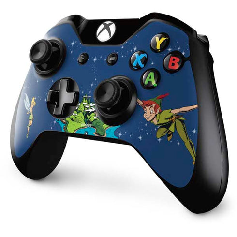 Disney Peter Pan and Tinker Bell in Neverland Xbox One Controller Skin