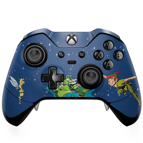 Disney Peter Pan and Tinker Bell in Neverland Xbox One Elite Controller Skin