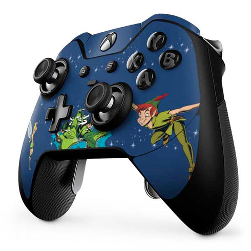 Disney Peter Pan and Tinker Bell in Neverland Xbox One Elite Controller Skin