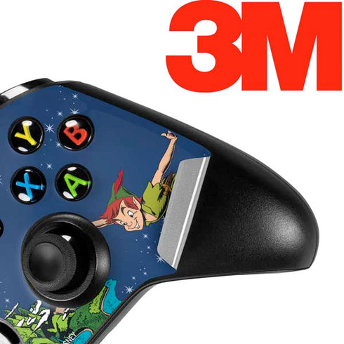 Disney Peter Pan and Tinker Bell in Neverland Xbox One S Controller Skin