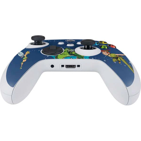 Disney Peter Pan and Tinker Bell in Neverland Xbox Series S Controller Skin