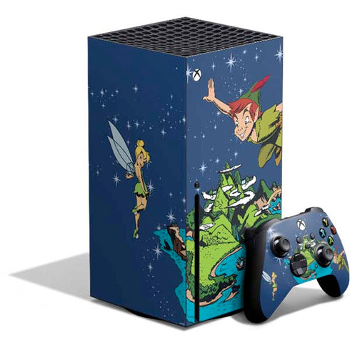 Disney Peter Pan and Tinker Bell in Neverland Xbox Series X Bundle Skin