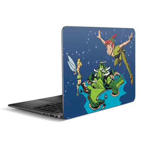 Disney Peter Pan and Tinker Bell in Neverland Zenbook UX305FA 13.3in Skin