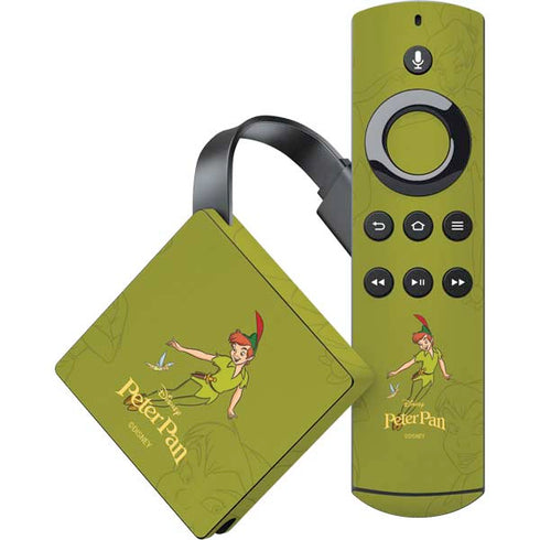 Disney Peter Pan and Tinker Bell Portrait Amazon Fire TV Skin