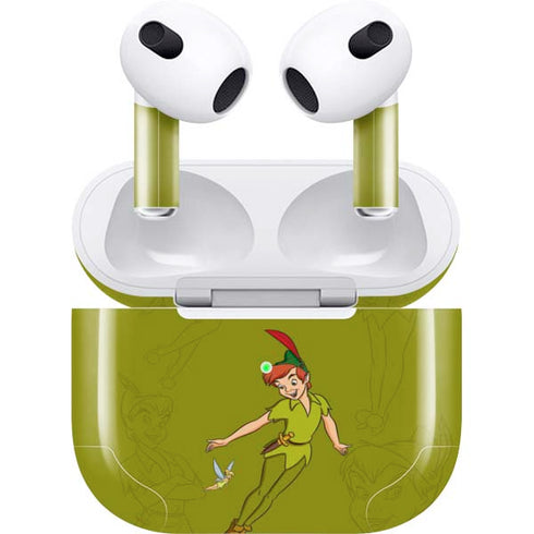 Disney Peter Pan and Tinker Bell Portrait Apple AirPods (3rd Gen 2021) Skin