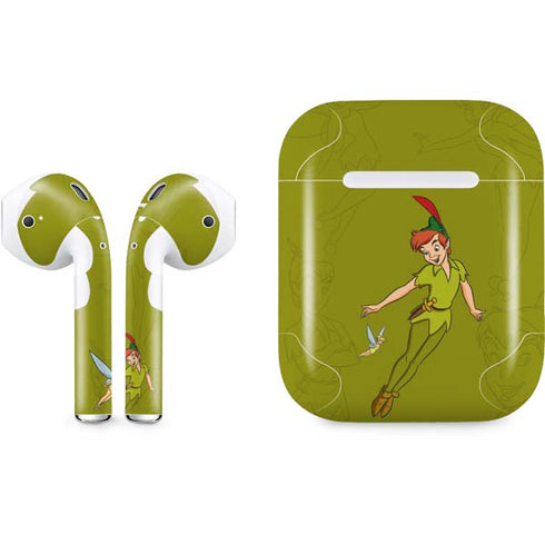Disney Peter Pan and Tinker Bell Portrait Apple AirPods Skin