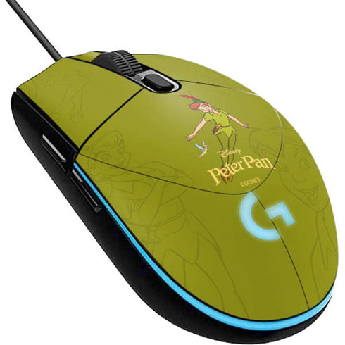 Disney Peter Pan and Tinker Bell Portrait G203 Prodigy RGB Wired Gaming Mouse Skin