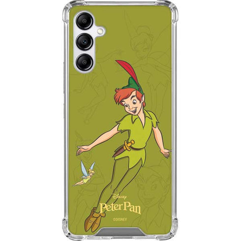 Disney Peter Pan and Tinker Bell Portrait Galaxy A14 5G Clear Case