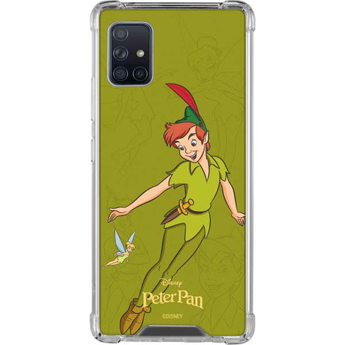 Disney Peter Pan and Tinker Bell Portrait Galaxy A51 5G Clear Case
