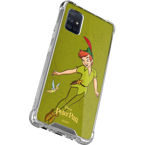 Disney Peter Pan and Tinker Bell Portrait Galaxy A51 5G Clear Case