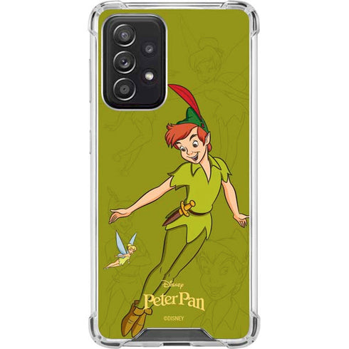 Disney Peter Pan and Tinker Bell Portrait Galaxy A52 5G Clear Case