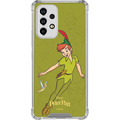 Disney Peter Pan and Tinker Bell Portrait Galaxy A53 5G Clear Case
